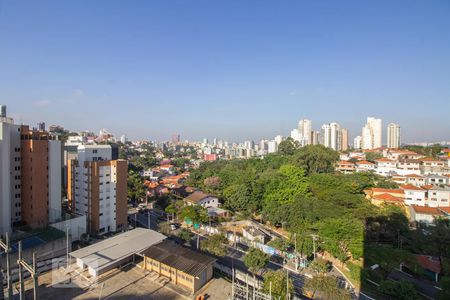 Studio varanda vista de kitnet/studio para alugar com 1 quarto, 30m² em Sumarezinho, São Paulo