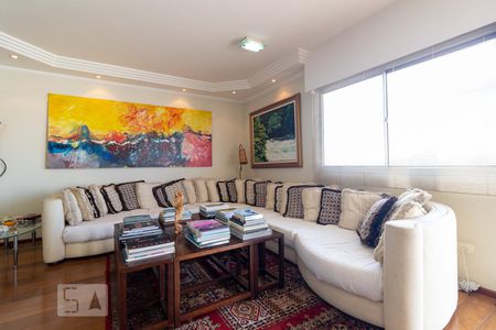 Sala de apartamento para alugar com 4 quartos, 269m² em Campo Belo, São Paulo
