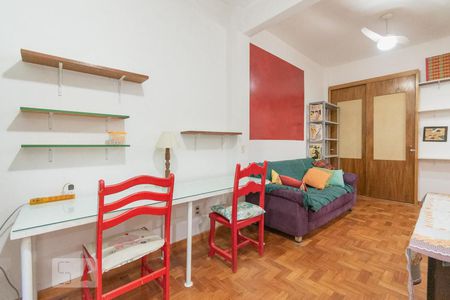 Sala de apartamento à venda com 1 quarto, 48m² em Laranjeiras, Rio de Janeiro