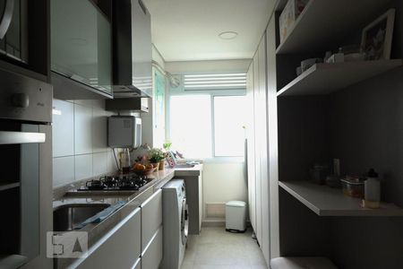 Cozinha de apartamento à venda com 3 quartos, 83m² em Jardim Ana Maria, Jundiaí