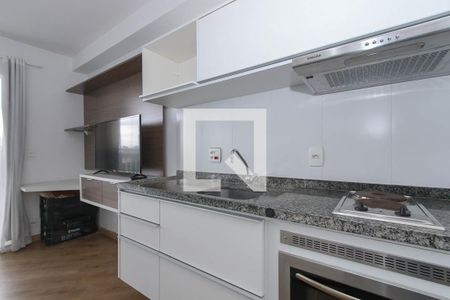Cozinha de kitnet/studio à venda com 1 quarto, 31m² em Santo Amaro, São Paulo
