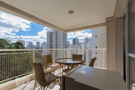 Varanda de apartamento à venda com 2 quartos, 80m² em Vila Andrade, São Paulo