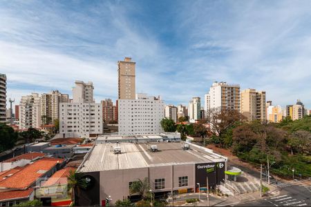 Vista Varanda da Sala de apartamento para alugar com 1 quarto, 82m² em Cambuí, Campinas