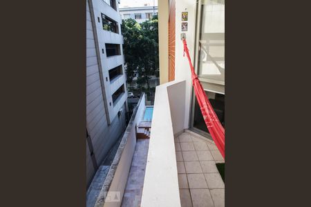 Varanda de apartamento à venda com 1 quarto, 45m² em Santa Cecília, São Paulo