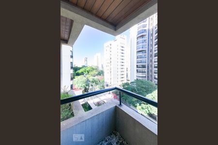 Varanda da Sala de apartamento à venda com 1 quarto, 40m² em Moema , São Paulo