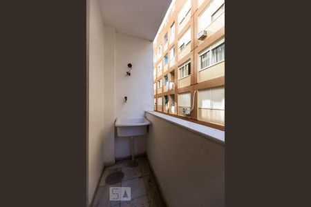 Varanda de kitnet/studio para alugar com 1 quarto, 40m² em Cidade Baixa, Porto Alegre