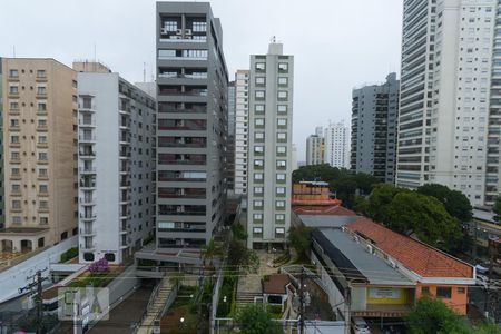 Vista da varanda de apartamento para alugar com 1 quarto, 42m² em Vila Clementino, São Paulo
