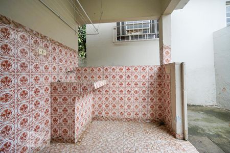 Área de serviço e entrada de casa para alugar com 1 quarto, 70m² em Parque Boturussu, São Paulo