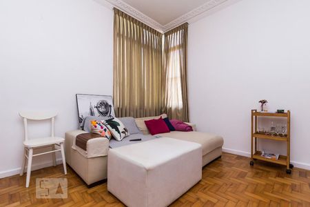 Sala de apartamento para alugar com 2 quartos, 64m² em Botafogo, Rio de Janeiro