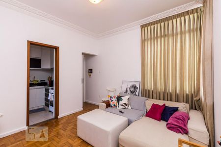 Sala de apartamento para alugar com 2 quartos, 64m² em Botafogo, Rio de Janeiro