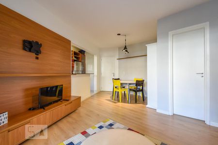 Sala de apartamento para alugar com 1 quarto, 60m² em Morumbi, São Paulo