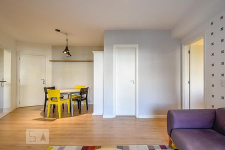 Sala de apartamento para alugar com 1 quarto, 60m² em Morumbi, São Paulo