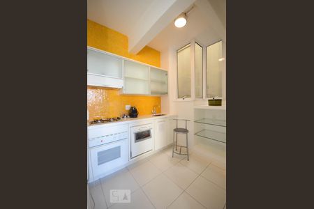 Cozinha americana de apartamento para alugar com 2 quartos, 70m² em Leblon, Rio de Janeiro