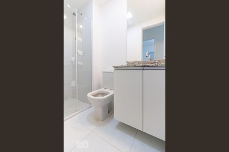 Banheiro do Corredor de apartamento para alugar com 2 quartos, 60m² em Jardim Tupanci, Barueri