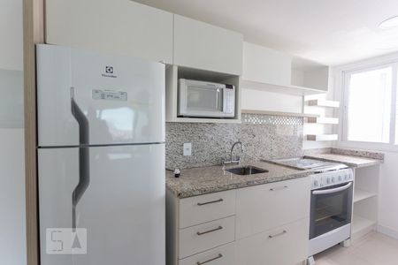 Cozinha de apartamento para alugar com 1 quarto, 47m² em Praia de Belas, Porto Alegre