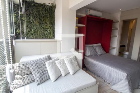 Varanda de apartamento para alugar com 1 quarto, 33m² em Vila Cordeiro, São Paulo