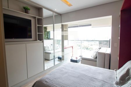 Quarto de apartamento para alugar com 1 quarto, 33m² em Vila Cordeiro, São Paulo