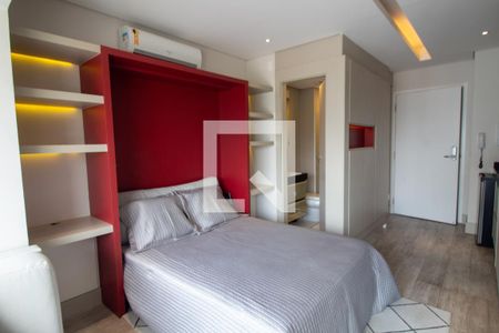 Quarto de apartamento para alugar com 1 quarto, 33m² em Vila Cordeiro, São Paulo