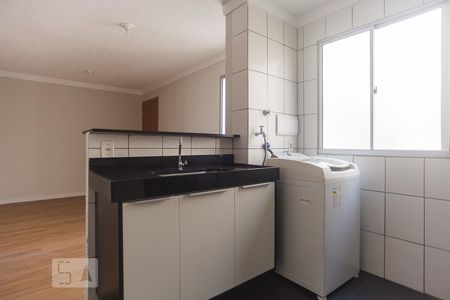 Cozinha de apartamento à venda com 2 quartos, 45m² em Jardim Antonio Von Zuben, Campinas