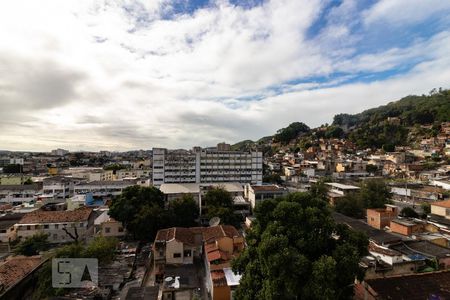 Vista da sala de apartamento à venda com 2 quartos, 65m² em Engenho Novo, Rio de Janeiro