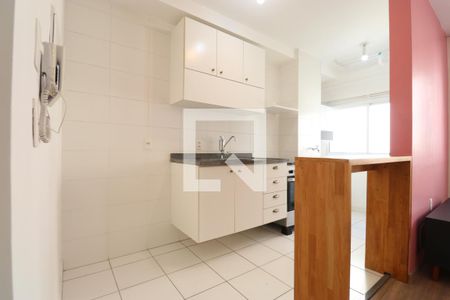 Cozinha de apartamento à venda com 1 quarto, 31m² em Água Branca, São Paulo
