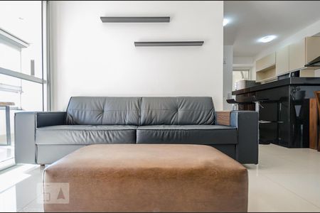 Sala de apartamento para alugar com 3 quartos, 83m² em Vila da Serra, Nova Lima