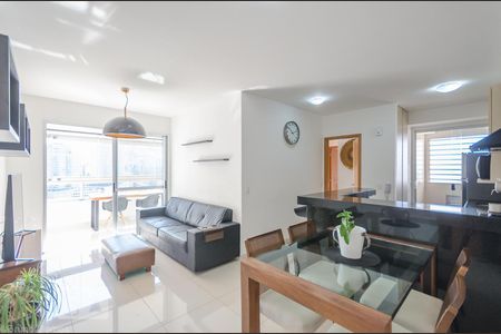 Sala de apartamento para alugar com 3 quartos, 83m² em Vila da Serra, Nova Lima