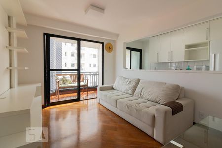 Sala de apartamento à venda com 2 quartos, 65m² em Vila Olímpia, São Paulo