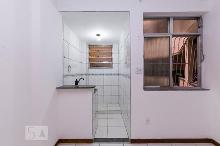 Cozinha de kitnet/studio à venda com 1 quarto, 25m² em Flamengo, Rio de Janeiro