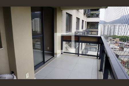 Varanda - Sala de apartamento à venda com 2 quartos, 69m² em Jacarepaguá, Rio de Janeiro