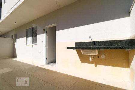 Área Externa de kitnet/studio para alugar com 1 quarto, 36m² em Funcionários, Belo Horizonte