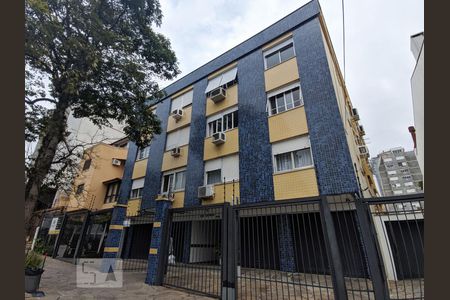 Fachada de apartamento para alugar com 1 quarto, 40m² em Menino Deus, Porto Alegre