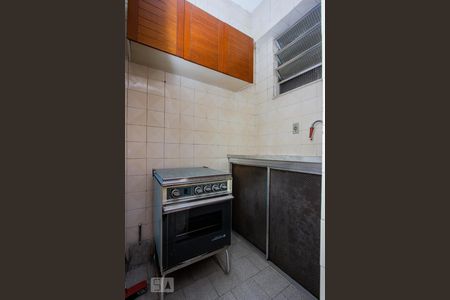 Cozinha de kitnet/studio à venda com 1 quarto, 32m² em Glória, Rio de Janeiro
