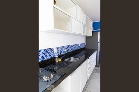 Cozinha de apartamento para alugar com 1 quarto, 43m² em São Sebastião, Porto Alegre