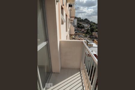 Varanda de apartamento à venda com 1 quarto, 47m² em Riachuelo, Rio de Janeiro
