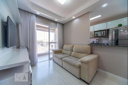 Sala de apartamento à venda com 2 quartos, 50m² em Vila Pires, Santo André