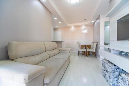 Sala de apartamento à venda com 2 quartos, 50m² em Vila Pires, Santo André