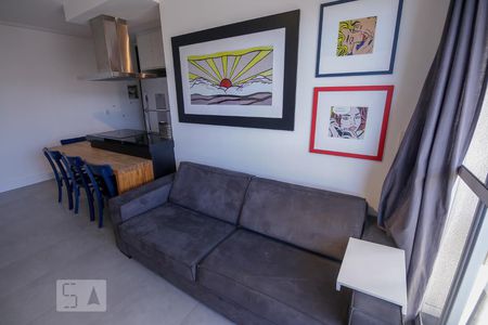 Sala de apartamento para alugar com 2 quartos, 63m² em Barra Funda, São Paulo