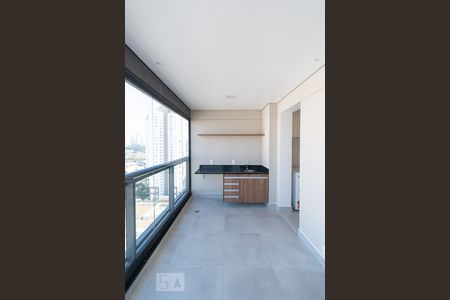 Varanda de apartamento à venda com 1 quarto, 50m² em Chácara Santo Antônio (zona Sul), São Paulo