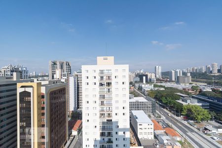 Varanda Vista de apartamento à venda com 1 quarto, 50m² em Chácara Santo Antônio (zona Sul), São Paulo