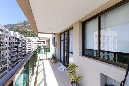 Varanda da Sala de apartamento para alugar com 2 quartos, 72m² em Recreio dos Bandeirantes, Rio de Janeiro