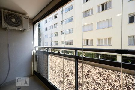 varanda de apartamento para alugar com 1 quarto, 38m² em Perdizes, São Paulo