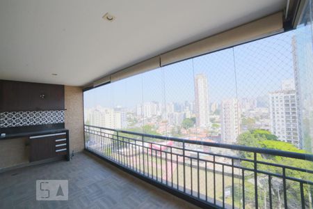 Varanda de apartamento para alugar com 3 quartos, 127m² em Brooklin Paulista, São Paulo