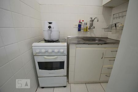 Cozinha de apartamento à venda com 1 quarto, 41m² em Vila Buarque, São Paulo