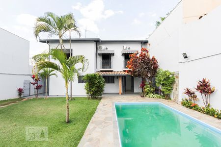 Fachada Posterior de casa à venda com 4 quartos, 490m² em Parque das Universidades, Campinas