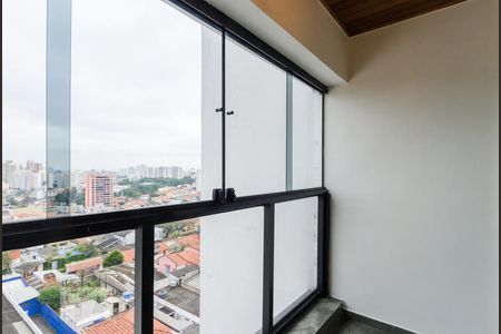 Varanda da sala de apartamento para alugar com 2 quartos, 80m² em Nova Petrópolis, São Bernardo do Campo