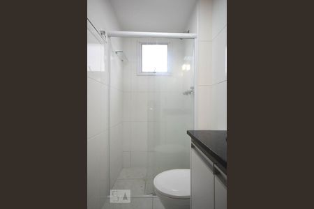 Detalhe do Banheiro Suíte  de apartamento para alugar com 1 quarto, 40m² em Jardim Ampliação, São Paulo