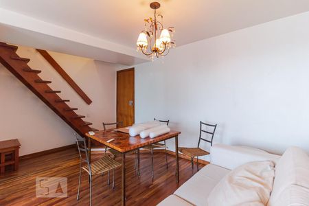 Sala de apartamento para alugar com 1 quarto, 60m² em Indianópolis, São Paulo