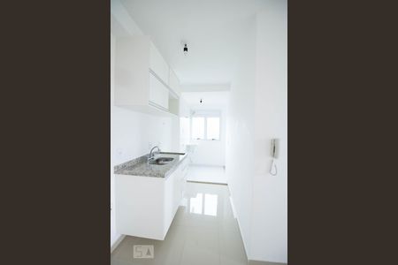 Cozinha de apartamento à venda com 1 quarto, 42m² em Vila Alpina, Santo André