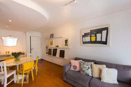 Sala de apartamento para alugar com 1 quarto, 67m² em Vila Nova Conceição, São Paulo